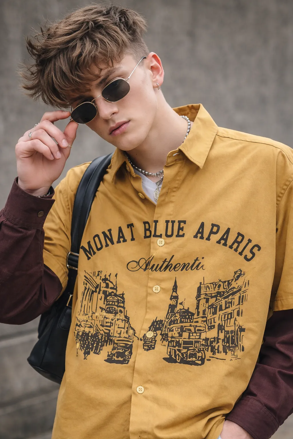 Mustard Paris Doctor Sleeve Shirt – Street Edition